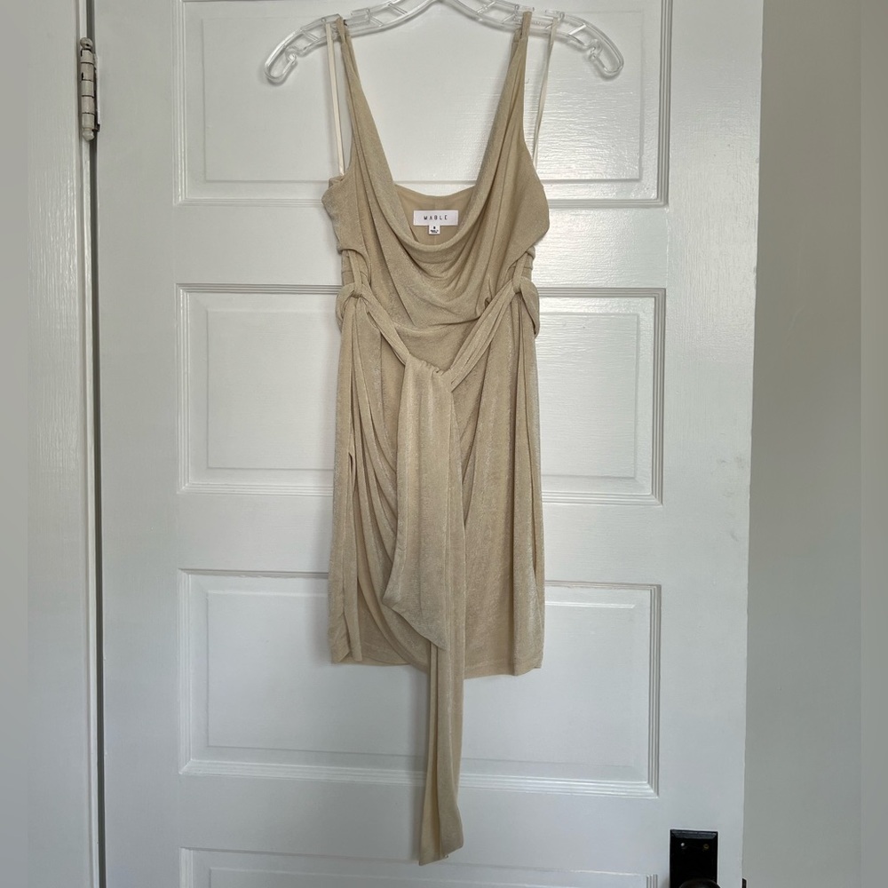 Tan dress